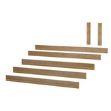 1495-001 : Kit Upper Corner Bunk/Loft Kit with Full Length Guardrails XL, Natural