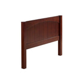100-003 : Component Twin Panel Bed End Low/Low, Chestnut
