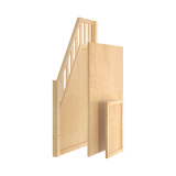 1751-001 : Component High Loft Banister and Panels, Natural