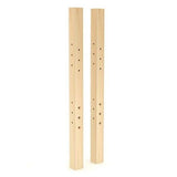 1758-001 : Component 2 High Loft/High Bunk Legs, Natural