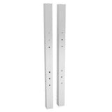 1758-002 : Component 2 High Loft/High Bunk Legs, White
