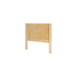 50140-001 : Component Med Panel Bed End, Twin, Natural
