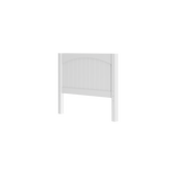 50140-002 : Component Twin Panel Bed End, Med - Half Set, White