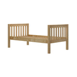 1040 NS : Kids Beds Twin Basic Bed - Medium, Slat, Natural