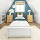1160 MWS : Starter Bed Modern Twin Traditional Bed