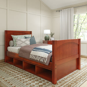 Twin Traditional Bed with Cubbies