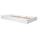 1202-002 : Furniture XL Trundle with Slats, White