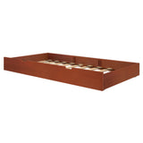 1202-003 : Furniture XL Trundle with Slats, Chestnut