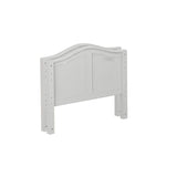 142-002 : Component Twin Curved Bed End Med/Med, White