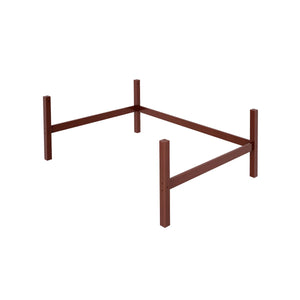 1481-003 : Kit Mid Loft Leg Extension Kit - Twin XL, Chestnut