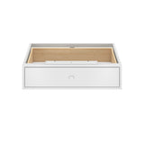 1620-002 : Furniture Underbed Single Dresser Drawer, White