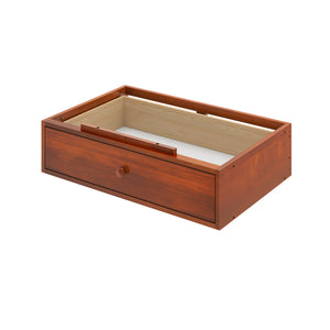 1620-001 : Furniture Underbed Single Dresser Drawer, Natural