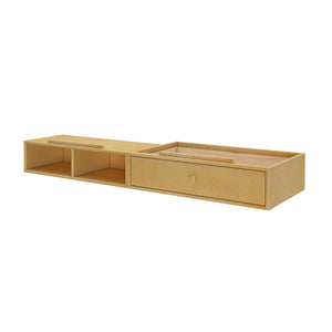 1636-002 : Accessories Underbed Cubby & Drawer - White