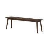 2000314000-008 : Dining Bench Mid Century Modern Bench (60in / 1492mm), Walnut