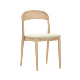 2000390200-413 : Dining Chair Loar Upholstered Dining Chair, Blonde/Sesame PU Leather (1907-1)