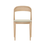 2000390200-413 : Dining Chair Loar Upholstered Dining Chair, Blonde/Sesame PU Leather (1907-1)