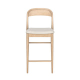 2000390300-413 : Counter Chair Loar Upholstered Counter Stool, Blonde/Sesame (PU 1907-1)