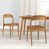 2020389200-007 : Dining Chair Loar Dining Chair (2 pack), Pecan