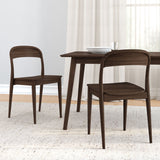 2020389200-008 : Dining Chair Loar Dining Chair (2 pack), Walnut