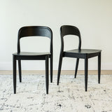 2020389200-170 : Dining Chair Loar Dining Chair (2 pack), Black