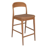 2020390300-447 : Counter Chair Loar Upholstered Counter Stool (2 Pack), Pecan/Toffee (PU 1907-13)