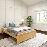2075 N : Kids Beds Full Platform Bed, Natural