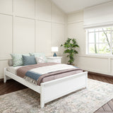 2075 W : Kids Beds Full Platform Bed, White