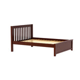 2160 CS : Kids Beds Full Traditional Bed, Slat, Chestnut