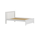 2160 WS : Kids Beds Full Traditional Bed, Slat, White