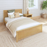 2160 XL NP : Kids Beds Full XL Traditional Bed, Panel, Natural