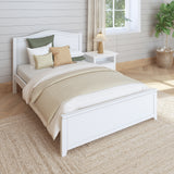 2160 XL WC : Kids Beds Full XL Traditional Bed, Curve, White