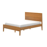 220312-007 : Single Beds Haven Queen Bed, Pecan