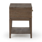 221001-151 : Nightstand Contempo Nightstand with 1 Drawer, Clay