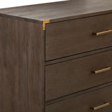 221005-151 : Furniture Contempo 5-Drawer Dresser, Clay