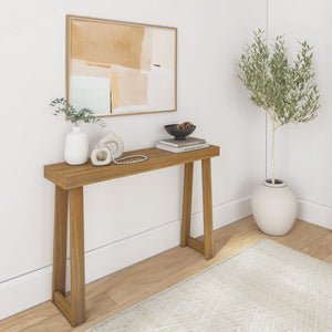 230141-007 : Console Table Classic Console Table - 46 inches, Pecan