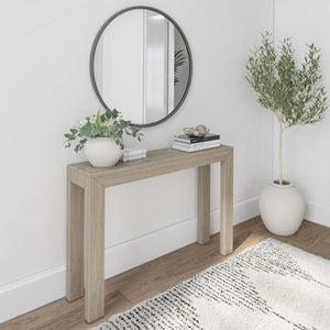 230241-007 : Console Table Modern Console Table - 46 inches, Pecan