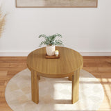 2400306000-007 : Dining Table Contour Round Dining Table (47in x 47in / 1194mm x 1194mm), Pecan