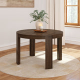 2400306000-008 : Dining Table Contour Round Dining Table (47in x 47in / 1194mm x 1194mm), Walnut