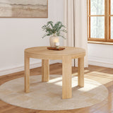 2400306000-010 : Dining Table Contour Round Dining Table (47in x 47in / 1194mm x 1194mm), Blonde