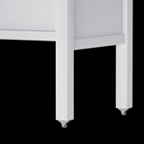 2453-002 : Furniture Large Study Desk, White