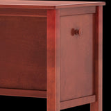 2453-003 : Furniture Large Study Desk, Chestnut