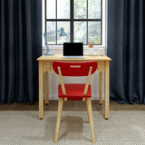 2480-001 : Furniture Maxtrix Study Desk including 4 Legs, Natural