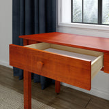 2480-003 : Furniture Maxtrix Study Desk including 4 Legs, Chestnut