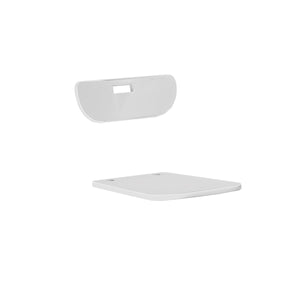 2509-002 : Component Chair Seat and Back Set, White