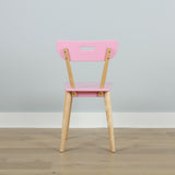 2511-103 : Furniture Chair, Pink/Natural