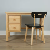 2511-130 : Furniture Chair, Black/Natural