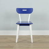 2512-101 : Furniture Chair, Blue/White