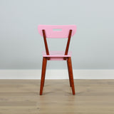2513-103 : Furniture Chair, Pink/Chestnut