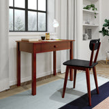 2513-130 : Furniture Chair, Black/Chestnut