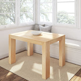 2700300000-150 : Dining Table Modern Solid Wood Dining Table - 1219mm/48in, Blonde Wirebrush